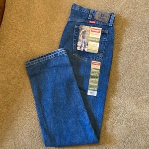 Mens Regular Fit Wrangler Denim Jeans